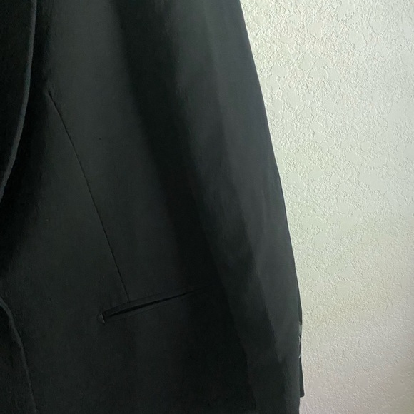 Artizia Babaton Single Breasted Peak Lapel Black Office Siren Work Blazer Size 4 - Picture 10 of 15